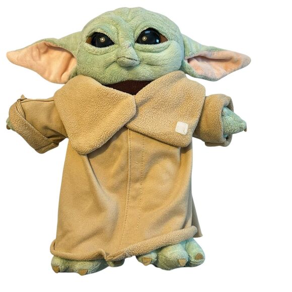 Build A Bear Workshop Plush Stuffed Toy Star Wars Baby Yoda Grogu Mandalorian - Picture 1 of 8